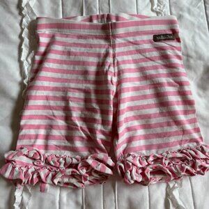 Matilda Jane Clothing Girls Size 10 EUC Candy Striper Shorties